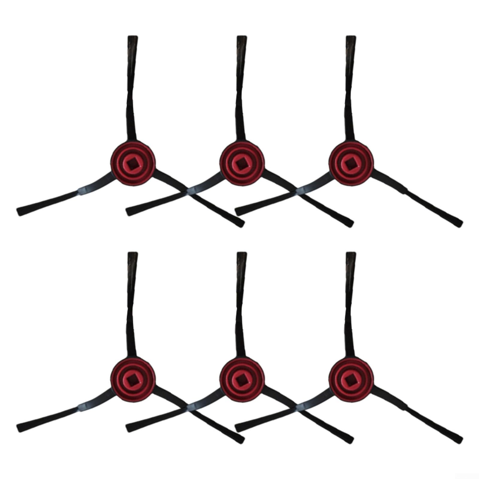 WIIYENA 6 brosses latérales de rechange pour aspirateurs robot Laesar Mars01 & Lubluelu Sl68 - Compatible pour nettoyage