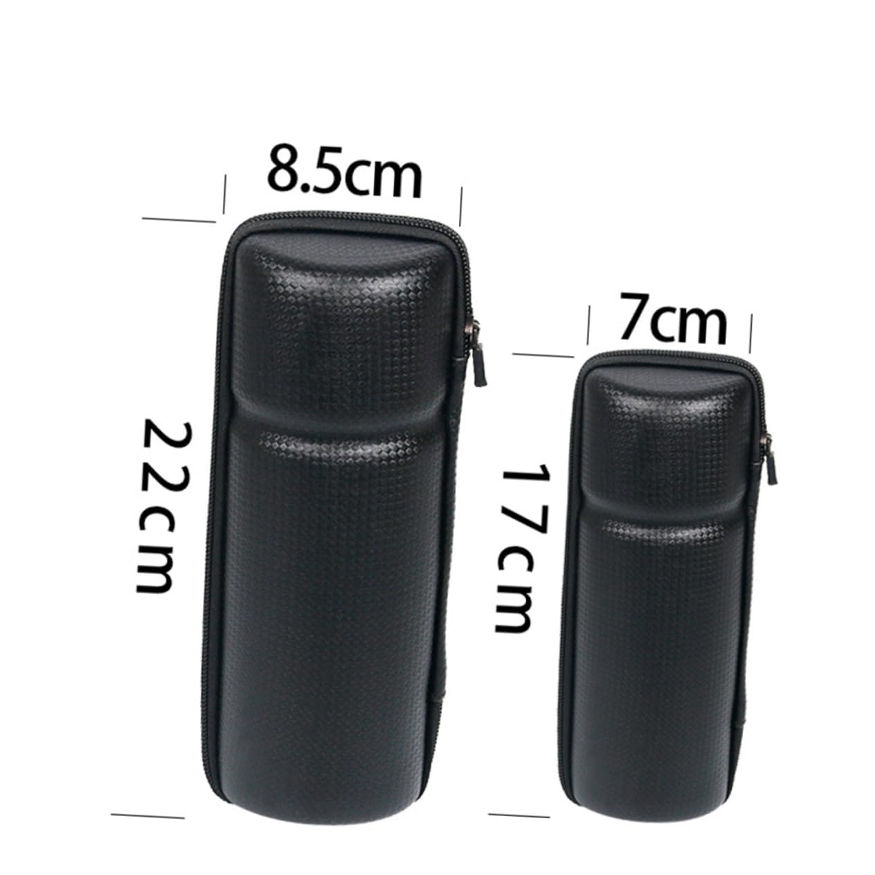 BESTonZON Bike Capsule Bag Hard Shell Bag for Bottle Cage Durable Organizer for Tools Water Bottles Fit for Mountain Road Bikes Carbon Black S