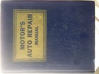 Motor's Auto Repair Manual B000YC1CBK Book Cover