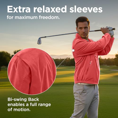 Image of London Fog Men's Auburn Zip-Front Golf Jacket