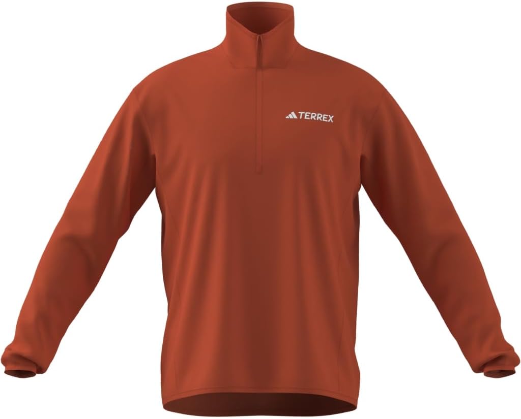 adidas mens Terrex Multi Climawarm Half-zip Tech Fleece Hiking Sweatshirt - Image 5