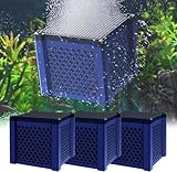 💦【Umweltfreundlich】Unser Aquarium-Würfelfilter Bietet Nachhaltigkeit Und Bietet Eine Umweltfreundliche Wasserreinigung Für Aquarien, Tröge Und Teiche. Dieser Reinigungswürfel Verwendet Aktivkohle, Um Wasser Auf Natürliche Weise Zu Filtern Und Ein Saubereres Und Gesünderes Aquatisches Ökosystem Zu Gewährleisten.
