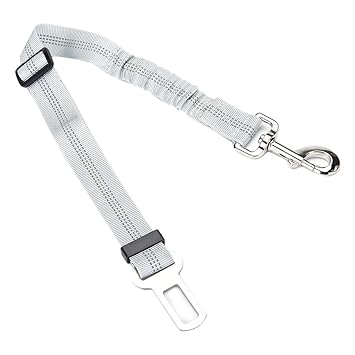 CALANDIS Adjustable Pet Cat Dog Car Seat Belt Nylon Leash for Pet Dog Puppy Green