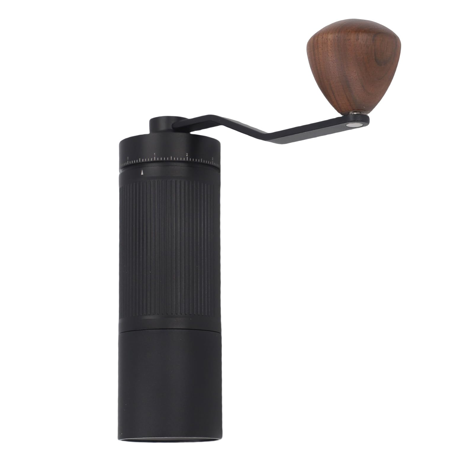 Molinillo de café Manual, 49 Engranajes Ajustes Ajustables Molinillo de café Compacto Portátil, Molino de de Mano Pequeña con Rebabas de Acero Inoxidable, para Viajes, Camping, Oficina, Hogar