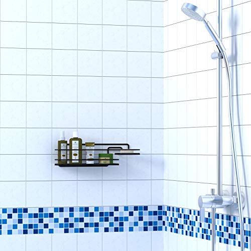 SUPORTE PARA SHAMPOO COM SABONETEIRA BOA DICA PT