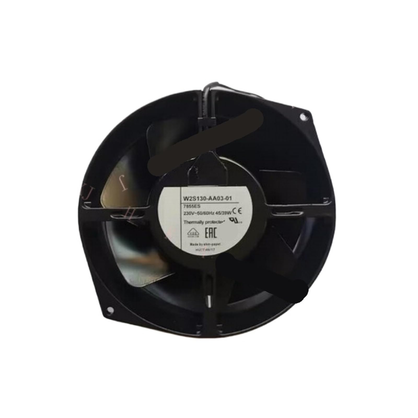 JEYPINDII W2S130-AA03-01/7855ES 230V 45W 172 * 150 * 55MM cooling fan(RED all metals)