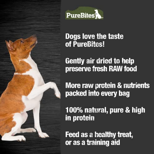 Purebites Gently Air Dried Beef Jerky Dog Treats 213G | 1 Ingredient | Made In Canada (Packaging May Vary) #TOP4