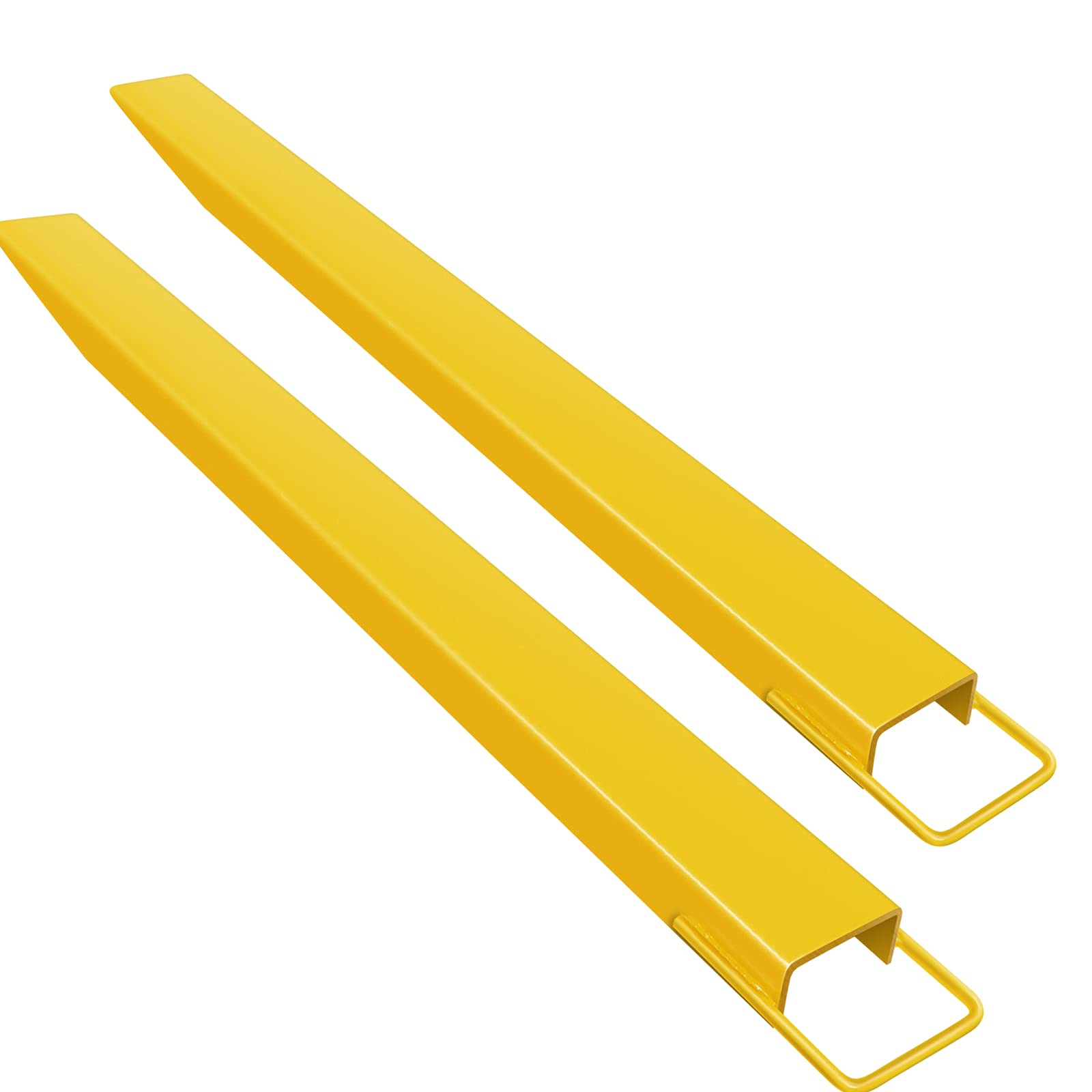 VEVOR Prolunga Forca Pallet per Carrello Elevatore 96 x 5 Pollici, Estensione Forca Pallet per Trattore e Sollevamento, Forcella per Pallet Adatto Macchina nell'Industria, Settore della Costruzione