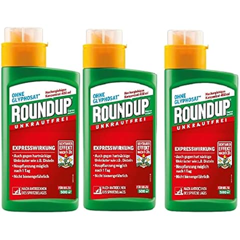 Celaflor 3 X 400 ml Roundup Express Konzentrat (Unkrautvernichter) Cover