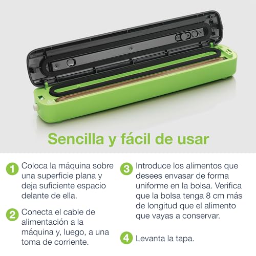 Termoselladora de bolsas al vacío LAICA con diseño compacto para una conservación superior 4
