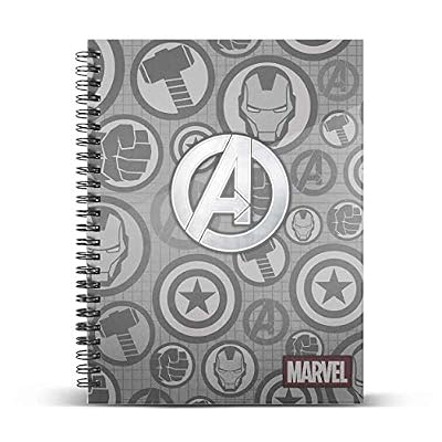 Karactermania Los Vengadores Assault - Cuaderno Papel Cuadriculado DIN A4 | Ya disponible en tu tienda friki favorita! En mundofriki.es! Karactermania Los Vengadores Assault - Cuaderno Papel Cuadriculado DIN A4 | Ya disponible en tu tienda friki favorita! En mundofriki.es!