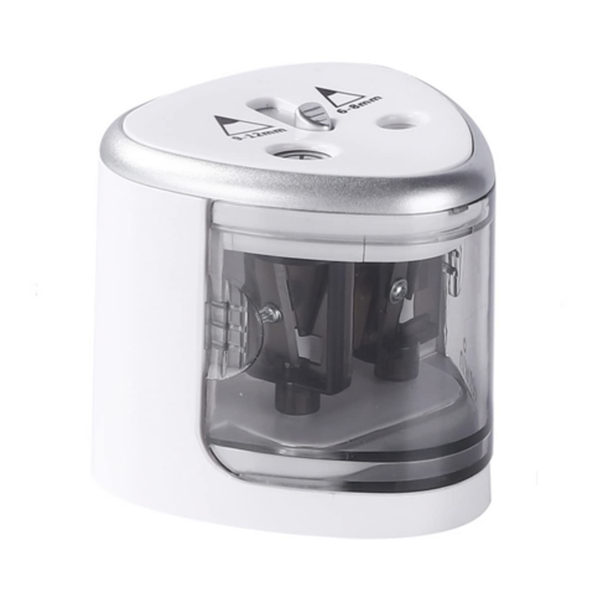 Temperamatite elettrico丨Temperamatite a Doppio Foro Veloce e Grande a batteria丨Strumenti per l'apprendimento e L'Ufficio