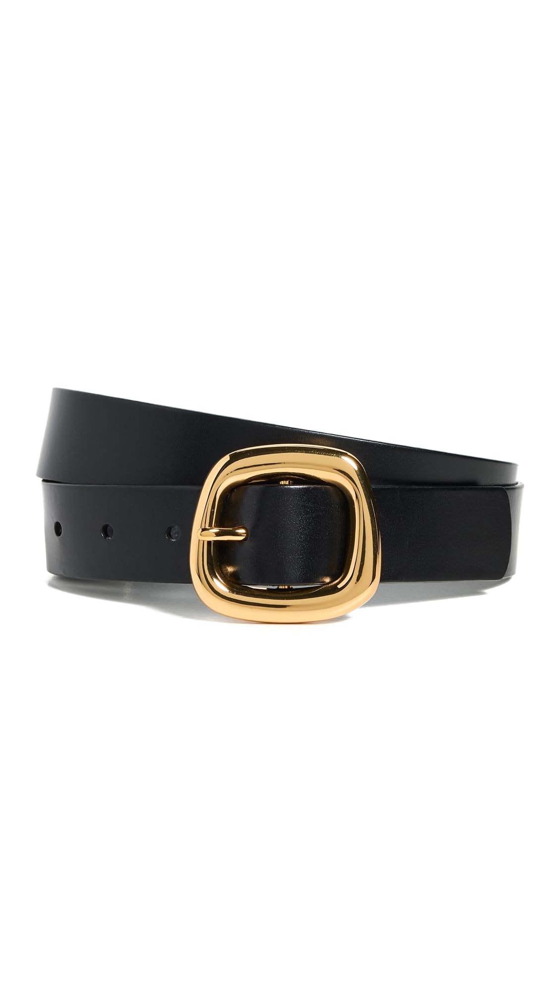 Madewell Womens Sculptural Buckle Belt
