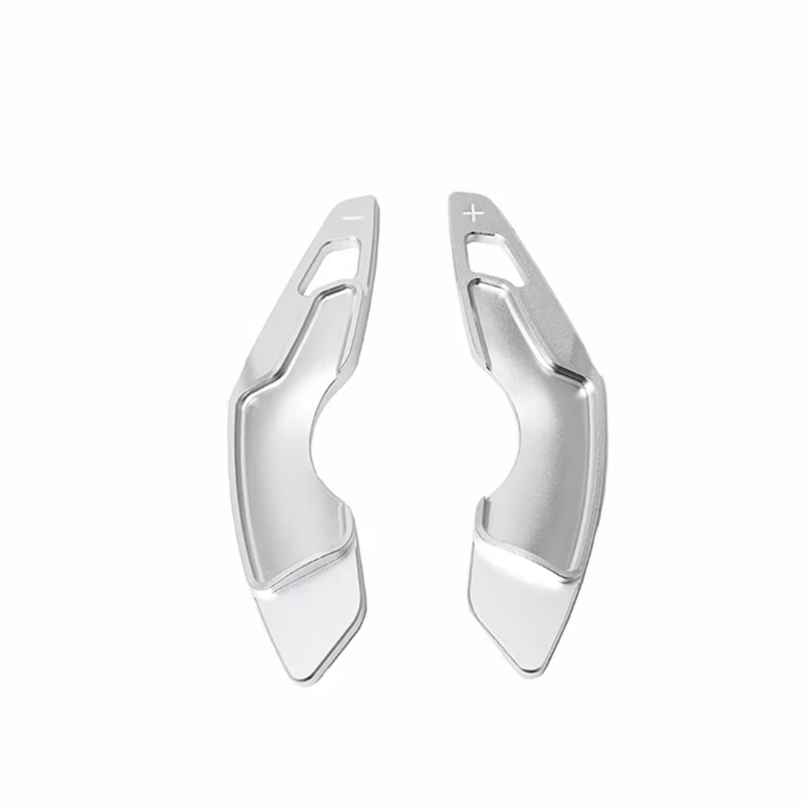 Ztguioq Silver Paddle Shifter Extensions Compatible With Lexus For Is300h Is350 Is250 Is300 Is200t Nx300 Rc300 2013-2020 Car Steering Wheel Shift Paddle Shifter Extend(Silver)