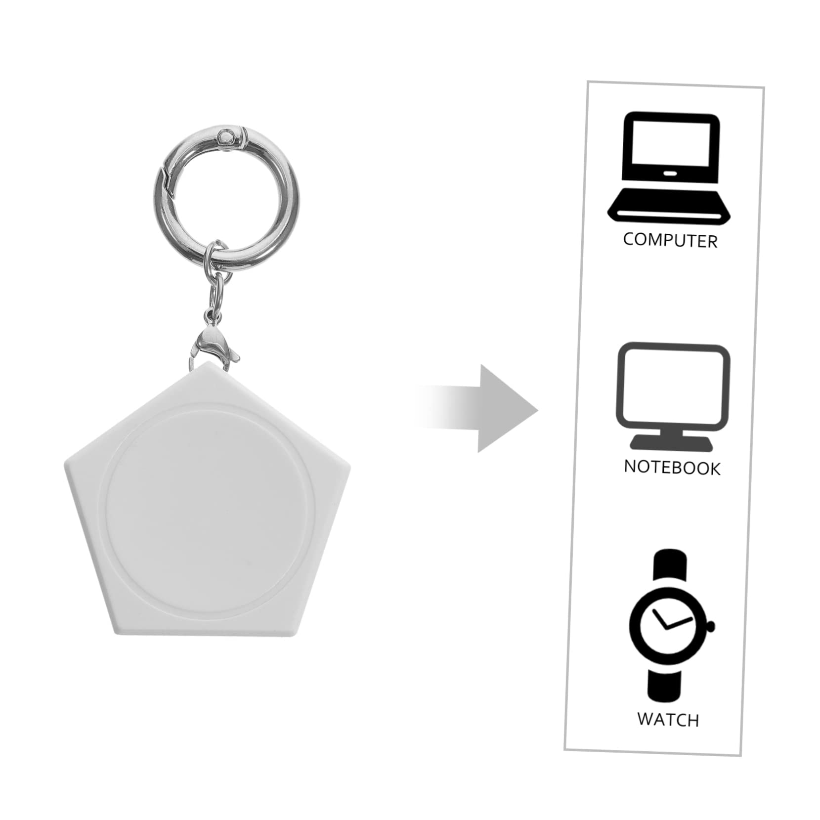 Uonlytech 5pezzi Caricatore Wireless Per Orologi Adattatore Magnetico Portatile Compatibile Con Pixel Watch Stazione Di Ricarica Multifunzionale Per Accessori Orologi Facile Da Usare e