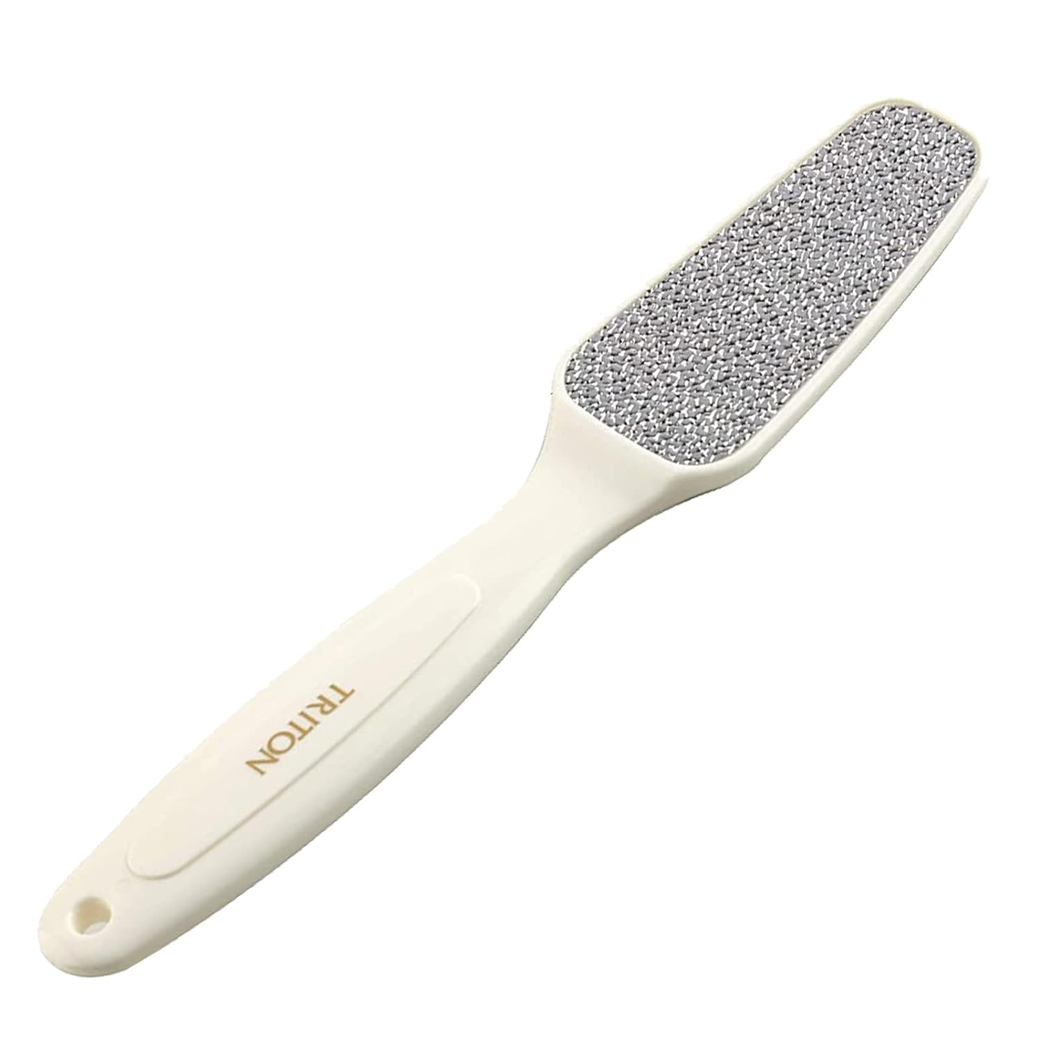 Professional Lazer Cut Grits Nickel Plate Foot Scraper Small Pedicure Filer Hard Dead Skin Removing Curved Handle Callus Remover Foot Scrubber