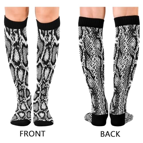Image of Compression Socks for Men Women Colorful Knee High Socks Support for Athletic Sport Running Hiking Fitness