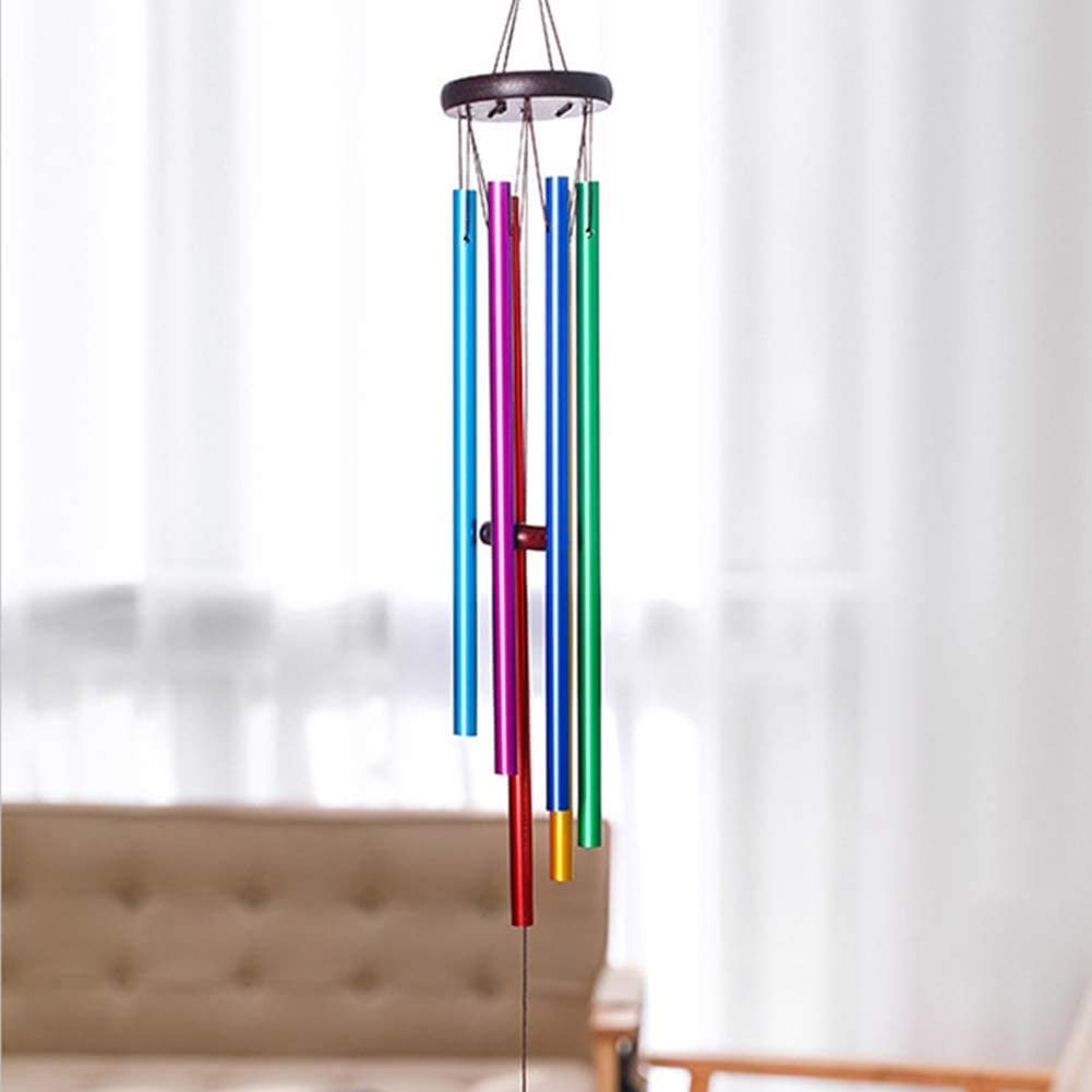 BATLAM Windspiele Licht Outdoor,Windspiele mit Bunten,Garten,Hof,Wohnkultur,29,5 Zoll/75 cm