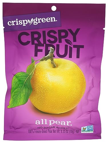 Crockery Gourmet Crispy Green Crispy Freeze Dried Pear, 0.36 oz