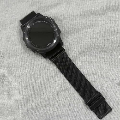 Correa Milanesa 26 mm para Garmin Fenix miniatura 5