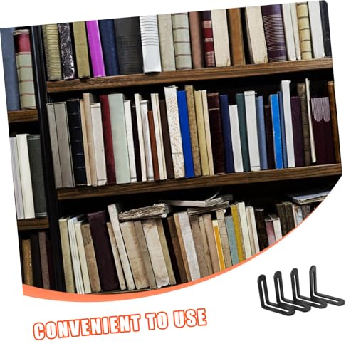 Abaodam 4個 調節可能スロット付き字型角ブラケット 強力補強具 家具転倒防止 耐震設計 滑らか表面 家具棚壁面用