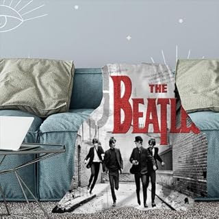 AMNOOL Couverture en Flanelle 3D The Beatles,Couverture Douce et Confortable imprimée pour Enfants,garçons et Adultes,Couverture Solide en Peluche imprimée pour lit et canapé 150x200cm – Image 3