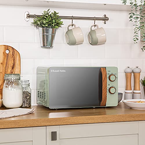 Russell-Hobbs-RHMM713MG-N-Microondas-manual-17-L-mango-y-esferas-color-verde-mate