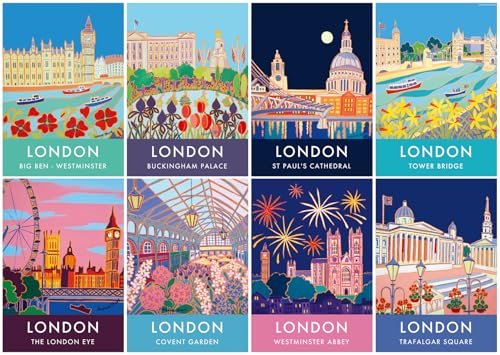 Ravensburger Vintage London Iconic 1000 Piece Jigsaw Puzzles for Adults and Kids Age 12 Years Up