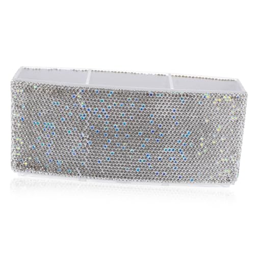 Boîte de rangement diamant sur la coiffeuse des adolescentes