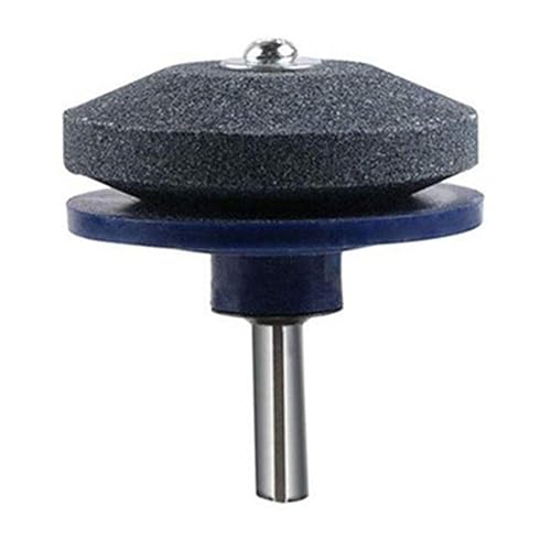 Afilador de cuchillas para cortacésped, afilador de cuchillas eléctricas, afilador de cuchillos industrial, afilador de piedra, 2.2 x 2.2 in  2.17 x