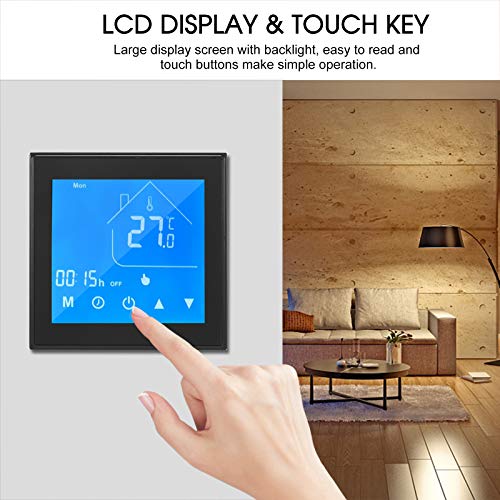 Thermostat de chauffage de l'eau éliminant le froid avec écran LCD programmable maison