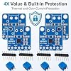 4PCS MAX98357A I2S 3W Class D Amplifier Breakout Interface I2S DAC Decoder Module for Rasp Berry P i, ESP 32, Ar duino Audio Projects