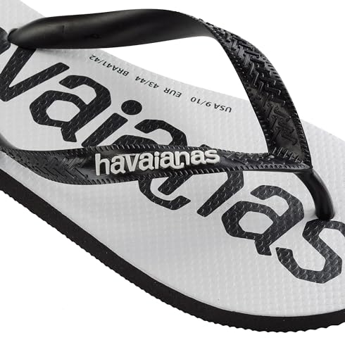 Havaianas Klapki unisex Top Logomania, czarne, 8/9C, Czarny, 9 UK Child
