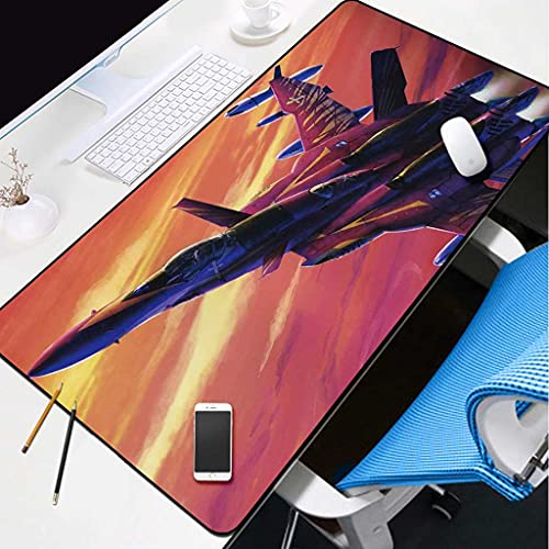 Tapis de souris pour gamer pc grand format afin d'éviter le glissement du clavier