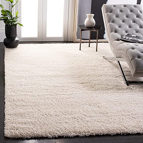 Image of Handmade 2 inch Pile Height Super Soft Touch USA Export Quality Plain shag Carpets for Home Size 6 X 8 Feet