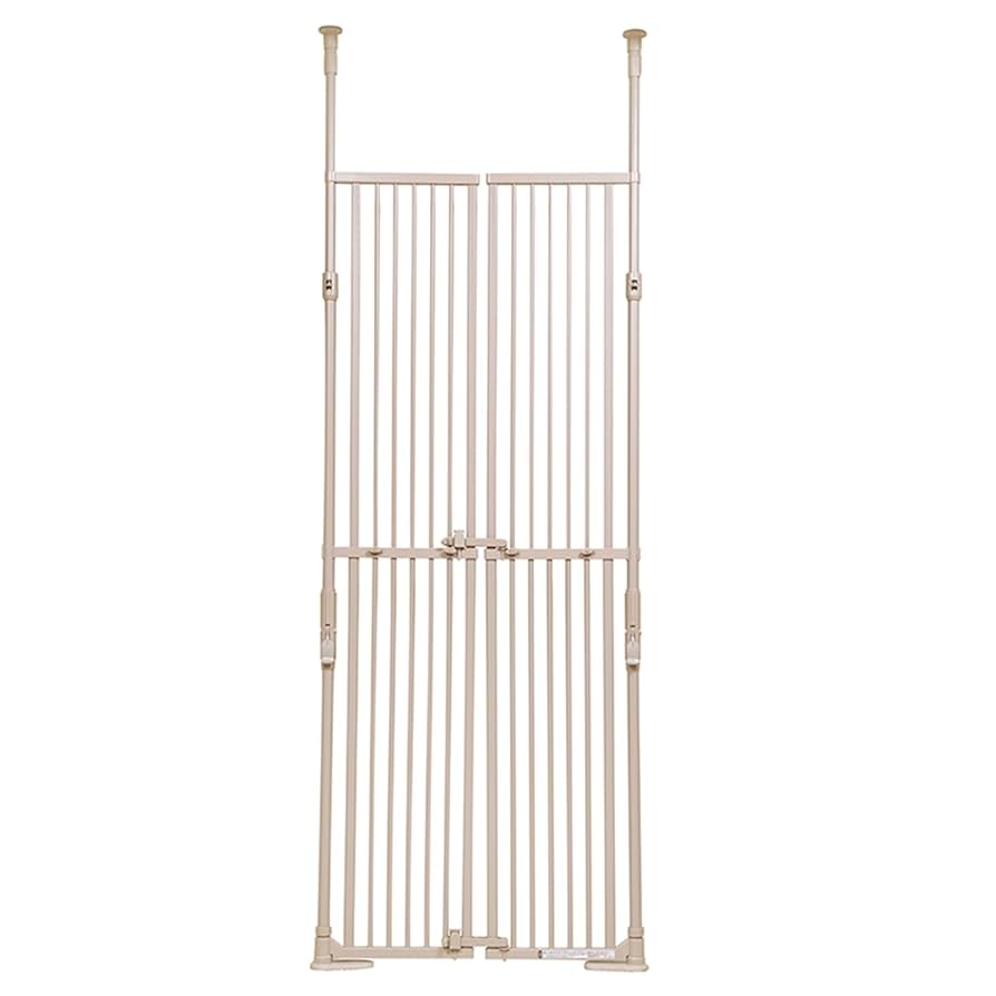 ねこ脱走防止フェンス、のぼれんニャンバリアフリー3+拡張ポール2本 楽天市場】ねこの脱走防止 のぼれんニャン バリアフリー3 開閉