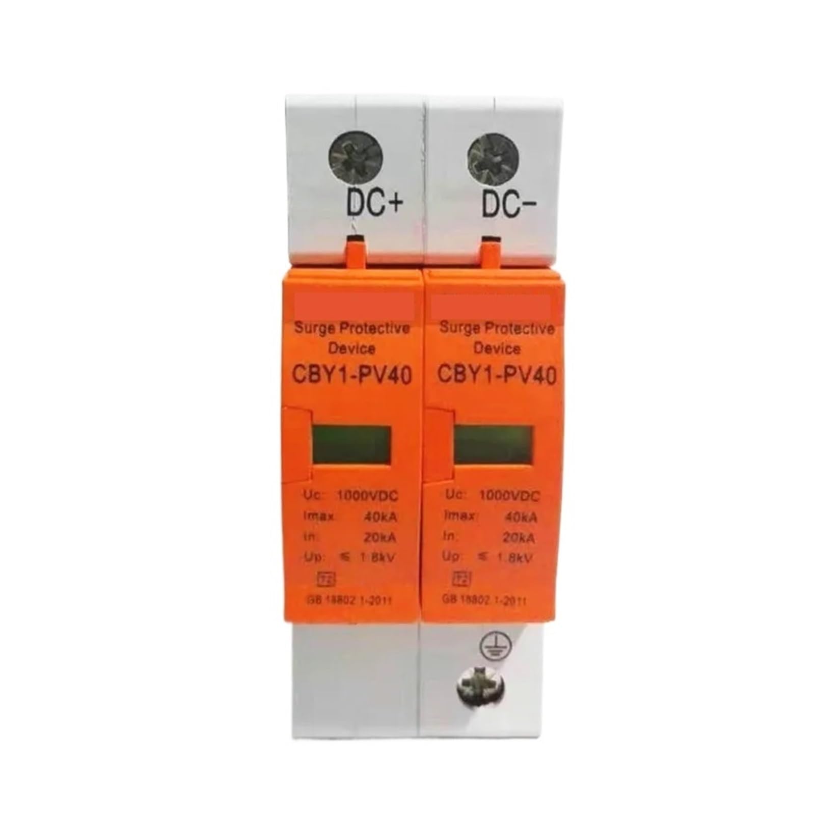 Parasurtenseur CC 1000V pour éviter les pannes de circuit 2 pôles
