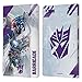 Head Case Designs Licenza Ufficiale Transformers Barricata Decepticons Arte Chiave Cover in Pelle a Portafoglio Compatibile con Apple iPad Mini 4