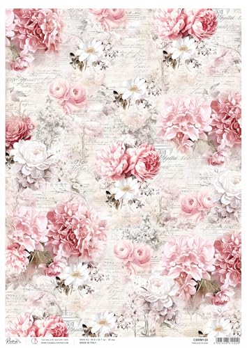 Ciao Bella Papel de Arroz Piuma Timeless Bloom A3