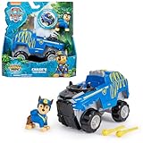 PAW PATROL Jungle Pups - Tiger-Fahrzeug mit Chase-Figur (Basis Fahrzeug), Spielzeug für Kinder ab 3 Jahren