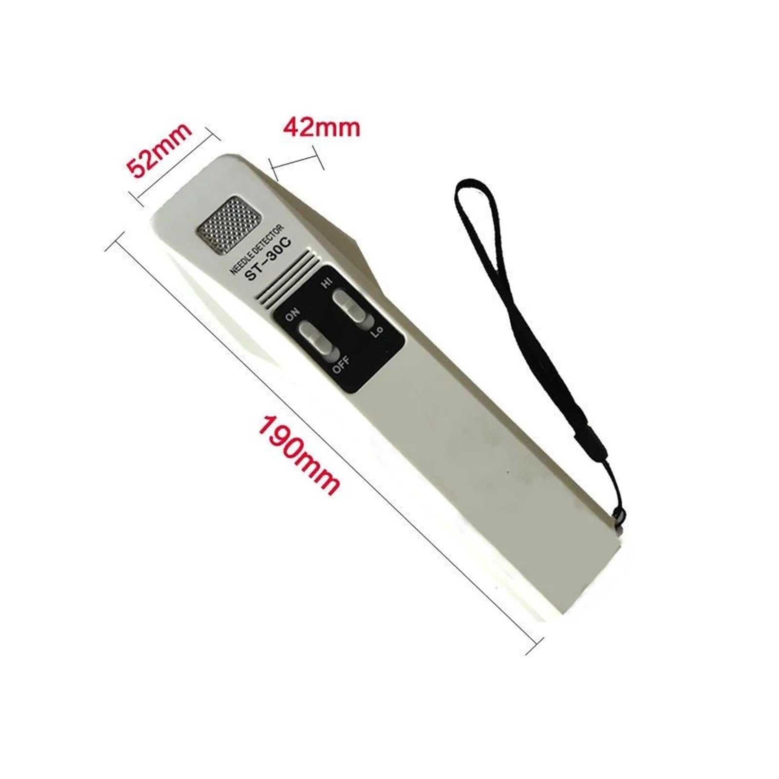 Détecteur de métaux portable, appareil détection d'aiguilles haute précision, sécurité alimentaire, scanner dans le compteur ST-30C pour le bricolage(Enhanced)