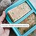 Souper Cubes 1 Cup Silicone Freezer Molds - Soup Cubes Perfect for Freezing Broth, Rice, Leftovers and More - Silicone Freezer Trays with Lids for Meal Prep - Aqua - 1-Pack