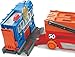 Hot Wheels Toy Car Track Set, Mega Hauler with 6 Expandable Levels, Storage for Up to 50 1:64 Scale Vehicles, Connects to Other Sets & Tracks