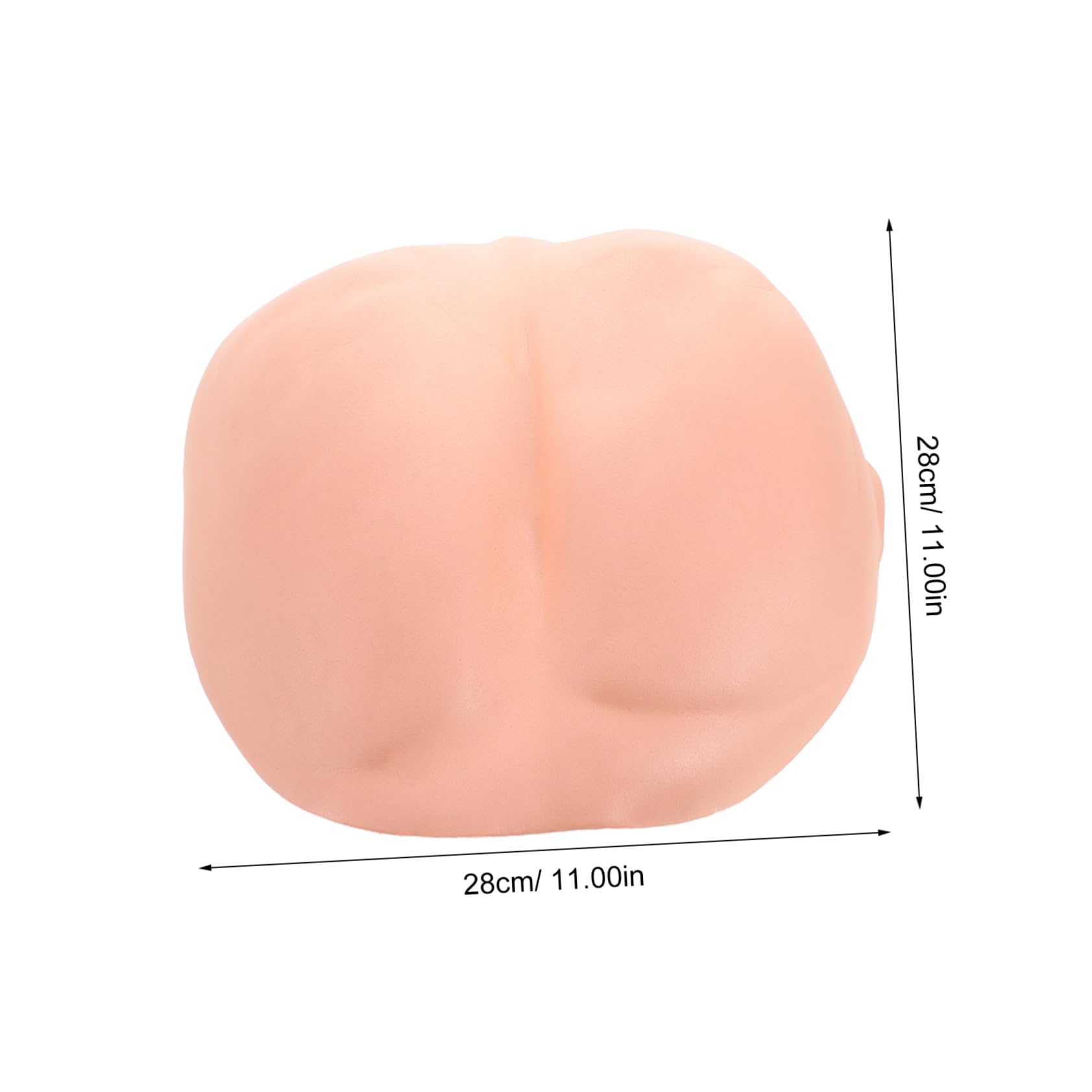 HANABASS Simulated Buttock Costume Accessory for Halloween Christmas and Cosplay Parties Reusable Easy to Wear Fake Bum for Fun Gatherings and Dress Up Costume Parties - Image 2