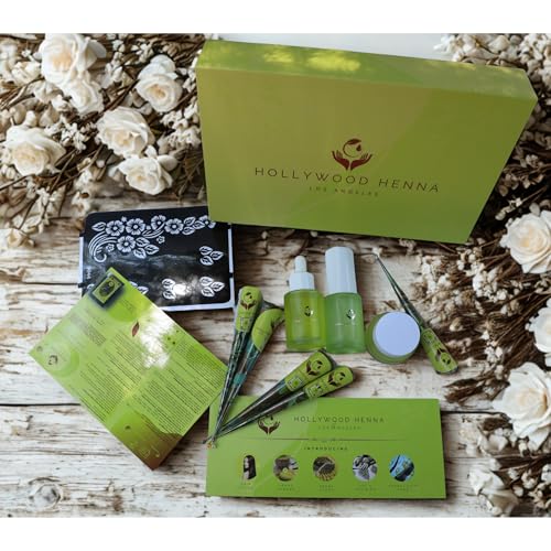 5 Pack Hollywood Henna 100% Natural Henna Paste miniatura 6