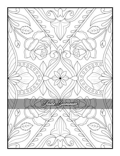 100 Amazing Patterns: An Adult Coloring Book with Fun, Easy, and Relaxing Coloring Pages - Image 27