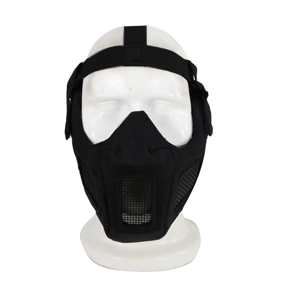 SECTION 00 ブラックフェイスマスク Amazon.com : Gocher Ear Protection mask Half Face Mask V9