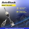AutoShack Front CV Axle Shaft for Ford & Lincoln, Edge 2007-2014 MKX 2007-2015, AWD FWD V6 3.5L 3.7L, Left