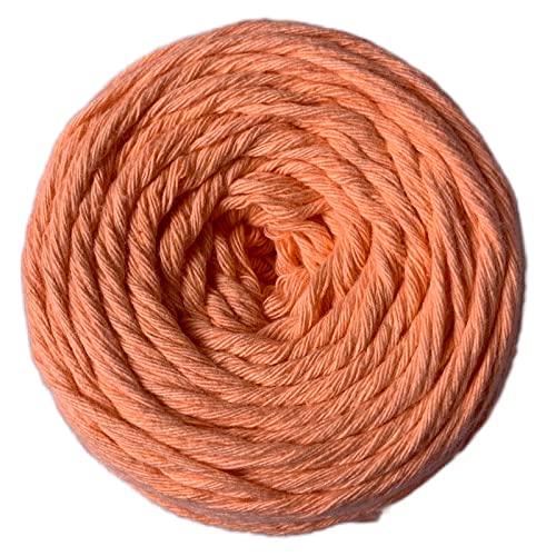 Image of Crochet Now 100% Cotton Yarn 8 Ply (100 Grams) goes with 5-6mm Hooks (Peach)