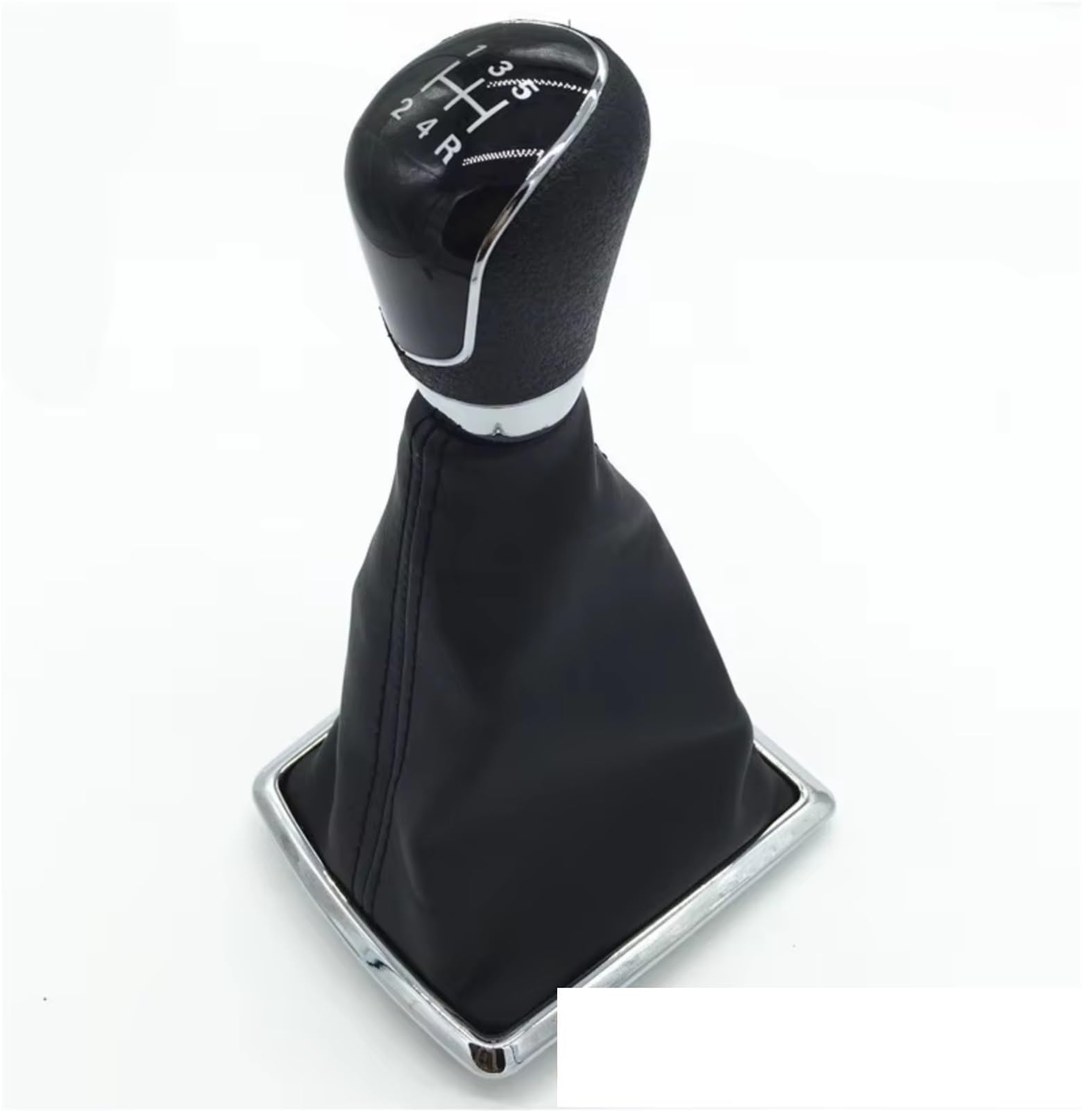 Tudexx One Color Car Gear Shift Knob Head Compatible With Focus Mk3 2011 2012 2013 5/6Speed Gear Shift Knob Gaiter Boot Cover Shifter Lever Handle Gear Stick Head